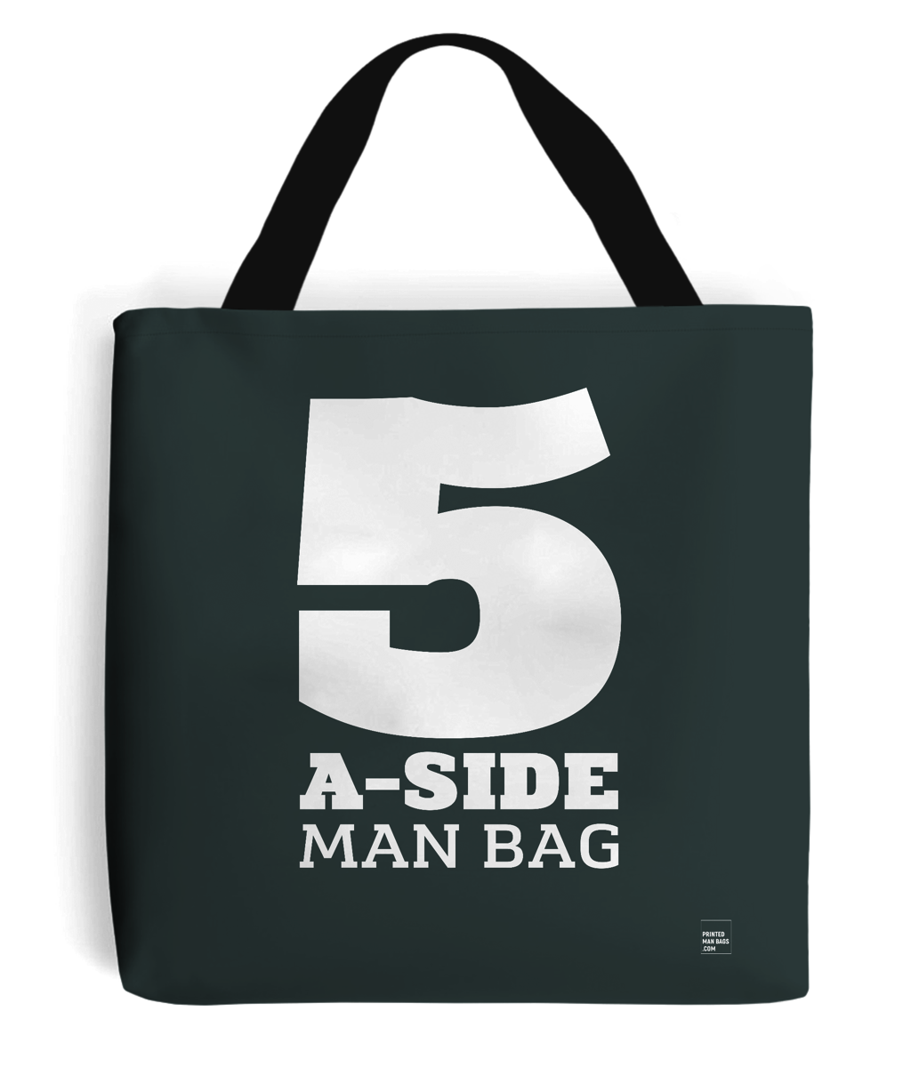 5-a-side football tote man bag