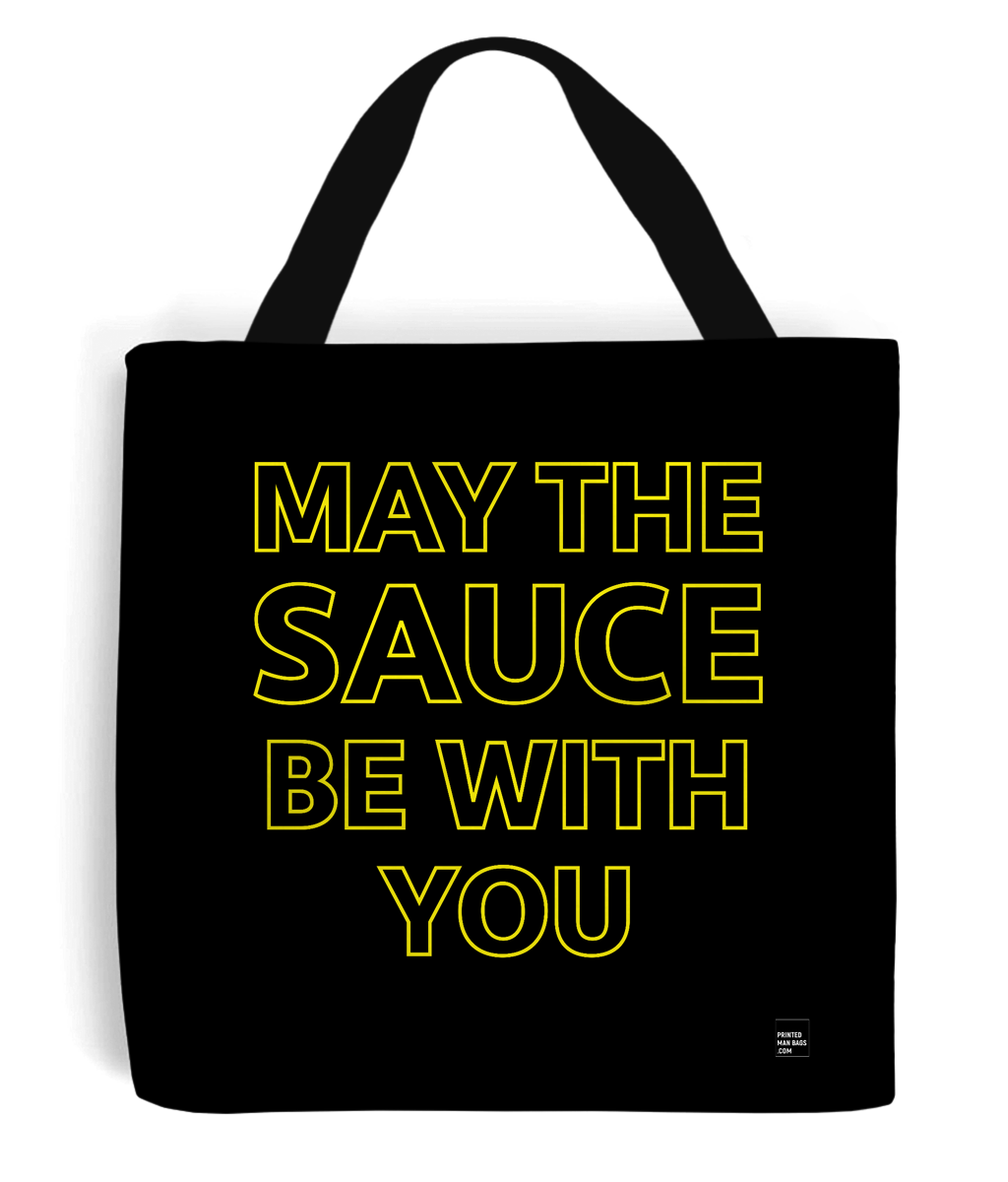 may the force be with you tote man bag